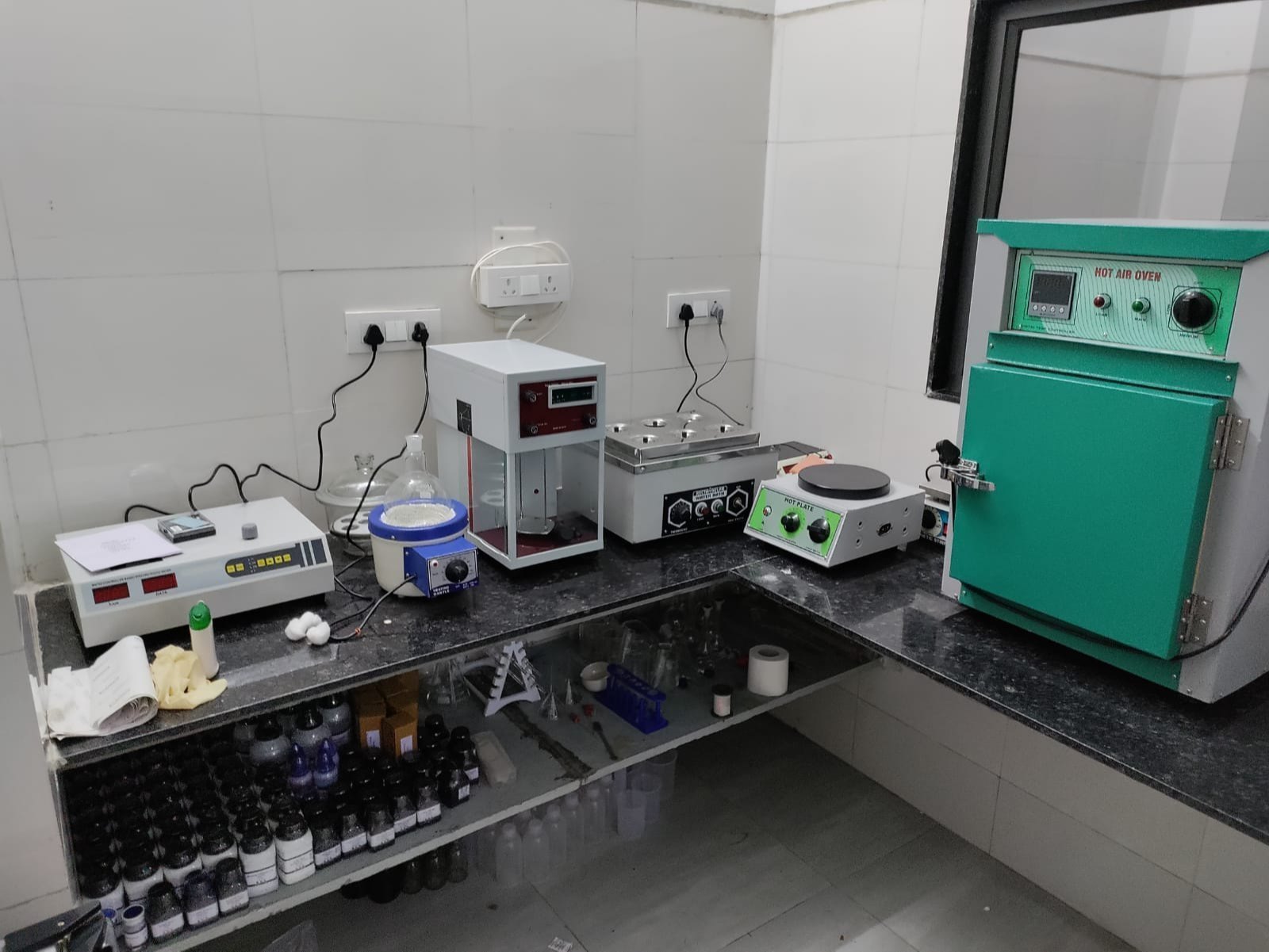 Scientific Laboratory Setup